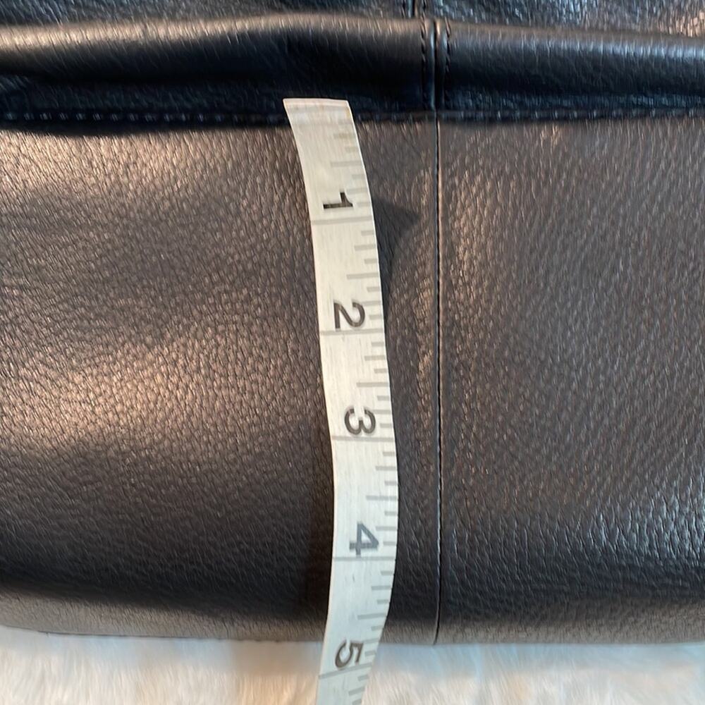 B. Makowsky black leather bag - Picture 7 of 10